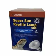 Tekizoo Super Sun Reptile Lamp 160 W Heat/Visinle Light All In 1