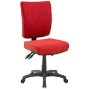 Flash II Deluxe Heavy-Duty Ergonomic Chair Red