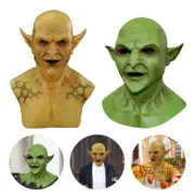 Halloween Scary Mask Yellow Imp Demon Mask Party Costume Cosplay Props for Adult