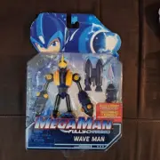 NEW Wave Man-Mega Man Fully Charged Figure Sealed 2019 Cartoon network