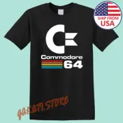 Commodore 64 Computer Men's Black Size S-5XL