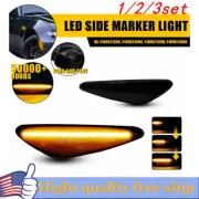 2/4x Smoke LED Light Dynamic Side Marker Signal For Lamp Mazda 16-22 MX-5 Miata (for: Fiat)