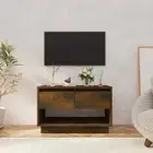 NNEVL TV Cabinet Smoked Oak 70x41x44 cm Chipboard