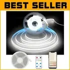 3200 LEDs Bright Daylight White Strip Lights - Remote & App Controlled Elegance