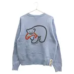 人造北極熊運動襯衫北極熊北極熊印花運動衫藍色 日本直送 二手
