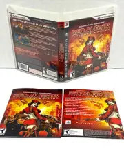 Command & Conquer Red Alert PS3 Original Case Art and Manual Book ONLY NO GAME