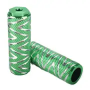 Mountain Bike Back Pedal Bazooka Bicycle Backseat General Back Stilt Bike Pedal Green (small hole) short_80mm*25mm