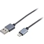 Pro2 MFI-Certified 1m Lightning to USB Tough Cable for iPad/iPhone 11 X 8 7 Plus