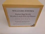 WILLIAMS SONOMA Easter Egg Molds Fried Egg Set of 4 (2015) NEW. Ships fast!