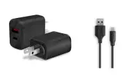 Wall Home AC Charger+3 ft USB Cord Cable for Verizon Nokia 2720 V Flip