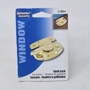 Primeline Tools U 9924 Window Lock / Sash Brass Finish With Screws