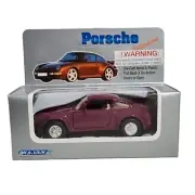 WELLY PORSCHE COLLECTION 911 (9040) VINTAGE DIECAST MODEL PULL BACK ACTION CAR