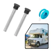 RV Water Heater Aluminum/Zinc Anode Rod for Atwood Heaters, 2 Pack 1/2" NPT R...