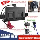 Dual Battery Adapter For Ozito 18V li-on Battery Fit For Dyson V6 V7 V8 Tools