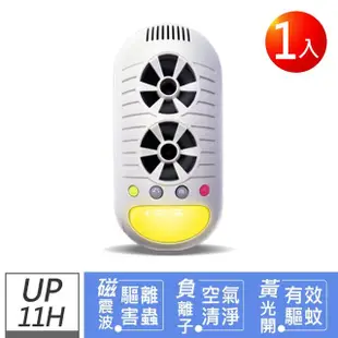 【Digimax】UP-11H 強效型四合一超音波驅鼠器 1入