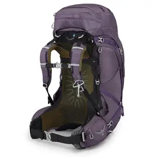 Osprey 美國 Aura AG 65L 網架輕量登山背包 女款 魅惑紫 M/L 爬山露營 73OS004013