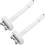 uxcell 2Pcs 4" K Type Ceramic Kiln Furnace Probe Thermocouple Sensor for Muffle Furnace Oven, High Temperature 0 to 1100°C 2.5x100mm