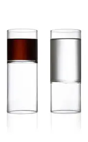 [fferrone] Revolution Set-of-Two Water & Wine Glasses