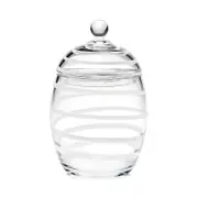 William Yeoward Crystal Bella Bianca Large Cookie Jar
