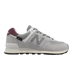 New Balance 休閒鞋 574 男鞋 女鞋 灰 紅 麂皮 情侶鞋 復古 經典 NB U574KBR-D