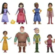 Disney’s Wish The Teens Pack of 8 Posable Mini Dolls & Star Figure Toys