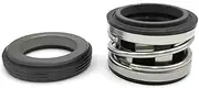 Mechanical Shaft Seal Replacement, Fit Shaft Dia 8mm To 32mm Mechanical Shaft Seal Single Coil Spring Self-priming Water Pump Nitrile Rubber Seal Model 210 Mechanical seal(12mm)