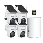ANRAN 4MP Outdoor Wireless Solar Security Camera With 64GB - Set of 4 Cameras
