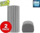 2 x Scrub Daddy Damp Duster - Silver/yellow with Free Shipping AU.