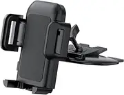 Cell Phone Holder for Car, CD Slot Car Phone Mount, One Button Release Easy Installation CD Player Car Phone Holder Mount Compatible for iPhone13 12 Mini 11 Pro XR XS MAX Galaxy S20 S20+ S10 S9 S8