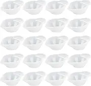 AUEAR, 20 Pack Silicone Mold Cup Dispenser Resin Mini Measuring Cups for DIY Epoxy Craft