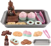 Cookie Play Food Set Play Food for Kids Kitchen - Toy Food Accessories