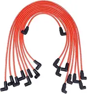 10.5 MM High Performance Spark Plug Wire Set for HEI SBC BBC 350 383 454 Electronic (9Pcs)