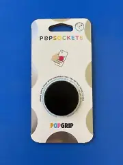 Popsockets Popgrip: Phone Holder & Stand w/Swappable Top - MATTE BLACK