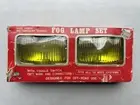JDM Vintage Kmart Yellow Fog Lamp Set Wide Range Rectangle Shaped Made in Japan