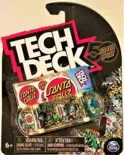TECH DECK 2023 DROP 2 - SANTA CRUZ 50TH - KEVIN BRAUN 'GAME OVER' - ULTRA RARE