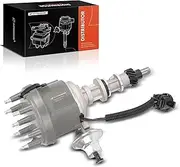 A-Premium Ignition Distributor with Cap and Rotor Compatible with F-100, F-150, F-250, F-350, E-100/E-150/E-200/E-250/E-300/E-350 Econoline, E-100/E-150/E-250/E-350 Econoline Club Wagon, Bronco, P-400