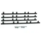 Randy & Travis Machinery Sliding Gate Hardware Accessories Kit - 4m Gear Rack Tr