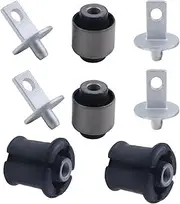 LONGKEES Rear Axle Control Trailing Arm Bushing Bushes Kit Compatible With 2001-2005 Civic 2002-2006 CR-V 2003-2011 Element,52371-S9A-A02