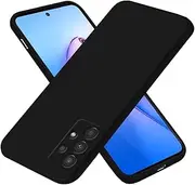 [EASSGU] Case for Samsung Galaxy A13 4G (6.6 Inches), Soft TPU Silicone Case - Black