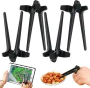 Snack Potato Chips Tongs,4Pcs Snack Finger Chopsticks Potato Chips Snack Clip...
