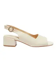 [Easy Steps] Macy Sandals in Neutral Leather