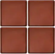 4 PCS Silicone Dehydrator Trays, 14 x 14 in Silicone Dehydrator Sheets Compatible with Excalibur, Non-Stick Mat for Fruits Veggies Meat
