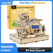 Smart House Water Wheel System C/C++ Block Programming For Arduino DIY Starter