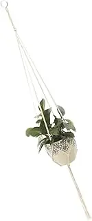 VANZACK Flowerpot Net Bag Garden Plant Storage Mesh Bag Cotton Rope Flowerpot Hanging Basket