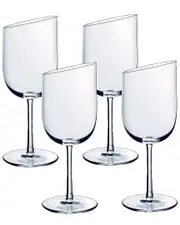 Villeroy & Boch Newmoon Set of 4 Glass White Wine Clarets