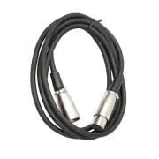 New 9.84ft xlr Male Female 3pin MIC Shielded Cable Microphone Audio Cord Pack B