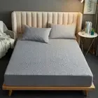 Essential Bed Cover:Elastic Waterproof Mattress Protector + Quilted Fitted Sheet