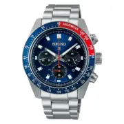 Seiko Prospex Speedtimer 41.4 MM Solar SS Blue Dial Watch SSC913P1