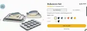 CREAM Caraway Non-Stick Ceramic Complete Bakeware Set 11pc BRAND NEW UNUSED