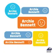Top Up Name Labels - Iron On